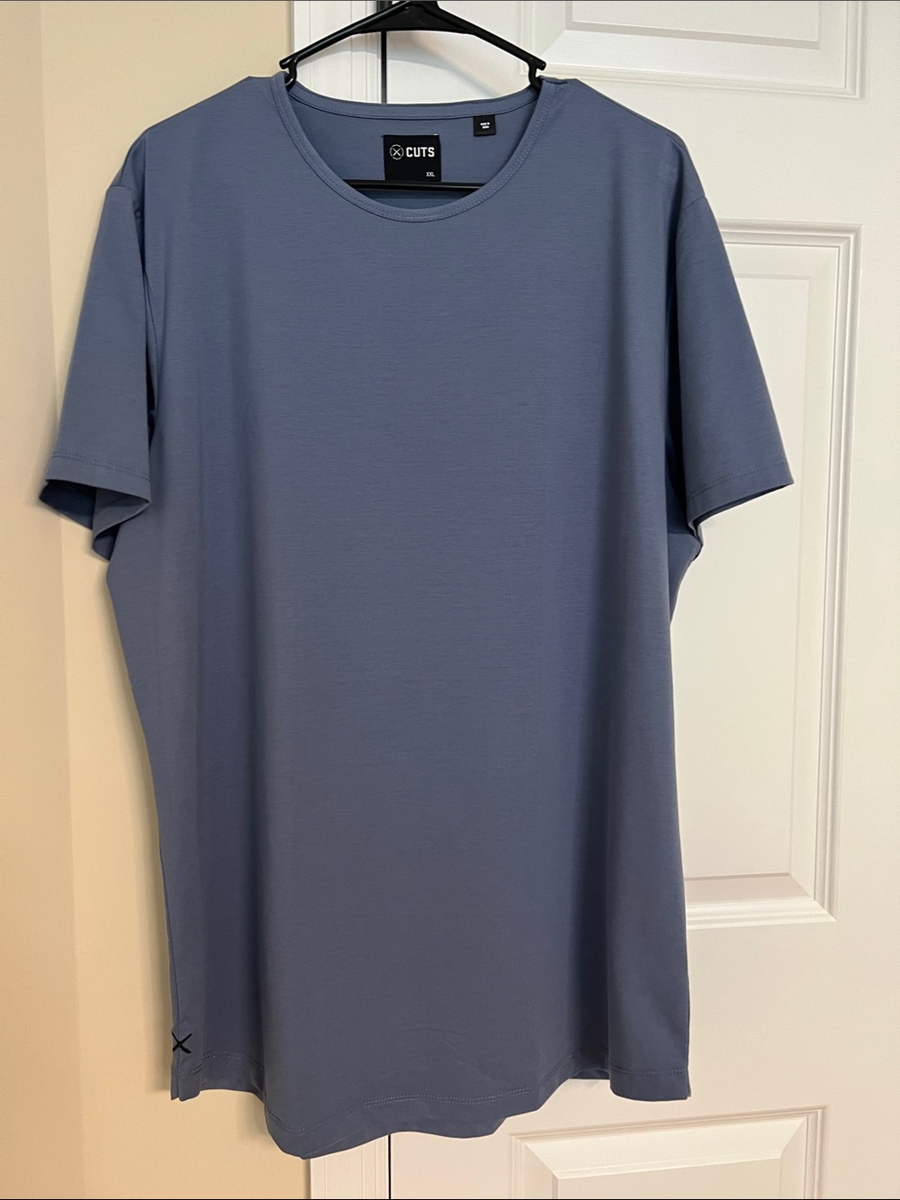 Cuts Clothing Men’s Short Sleeve Tee in Slate Blue